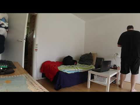 MongoTV_6799 - HJEMME IGEN IGEN IGEN MEGET VÅD FRA UDFLUGT I SKYBRUD