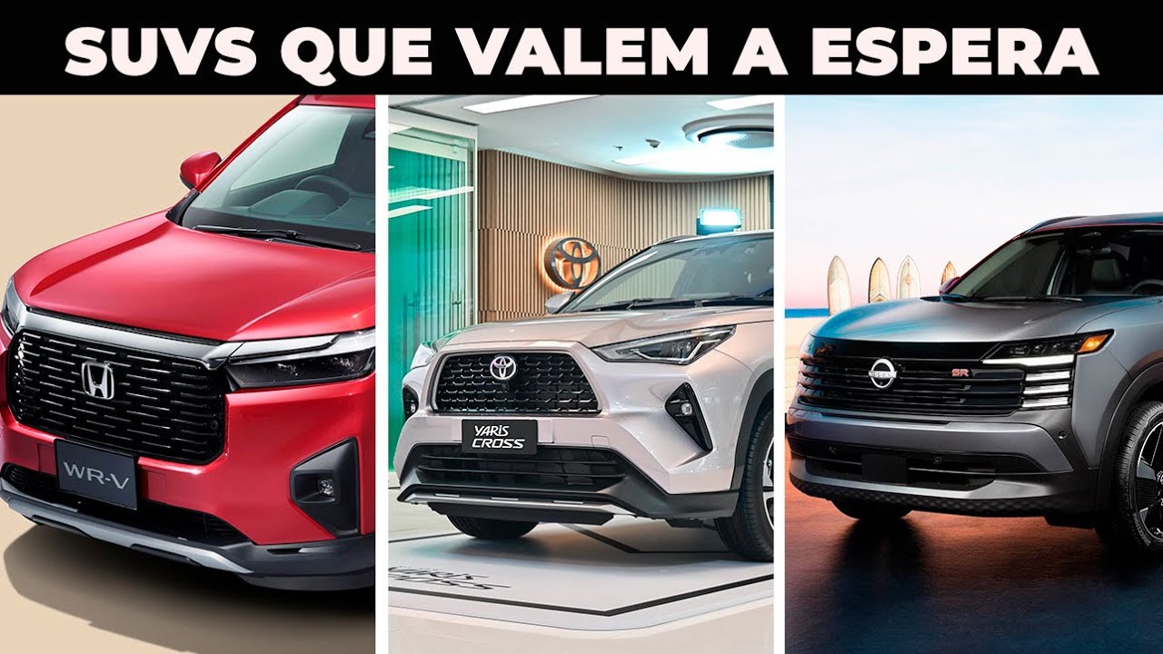 NOVIDADES PARA 2025: HONDA WR-V, TOYOTA YARIS CROSS E KICKS ATUALIZADO SÃO SUVS QUE VALEM A ESPERA