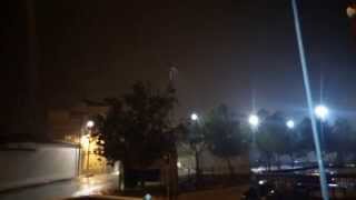 preview picture of video 'tormenta 22/09/2014 Molina de Segura'