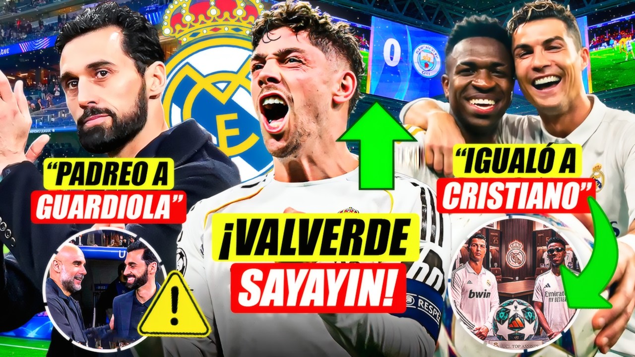 💣¡VALVERDE EN MODO SAYAYIN ILUSIONA CON LA CHAMPIONS! | PADREO A GUARDIOLA | VINI IGUALA CRISTIANO