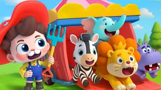 Download lagu Old MacDonald Had a Farm | Learn Safari Animals | Nursery Rhymes & Kids Songs | BabyBus mp3