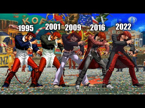 Evolution of King of Fighters Characters - 1994 to 2022