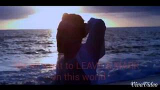 JEDWARD-Leave A Mark Lyrics video:)