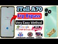Itel A70 A665L FRP Bypass Android 13 Without PC Google Frp Bypass Setting Not Opening 2025