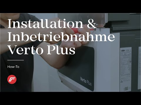 How-To | Installation & Inbetriebnahme Verto Plus