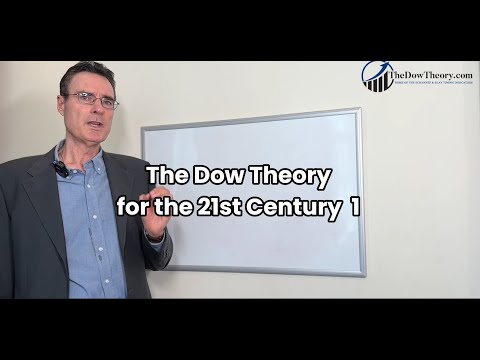 How to Spot Trend Changes with Dow Theory for the 21st Century | Buy Signal Number One | Episode 1