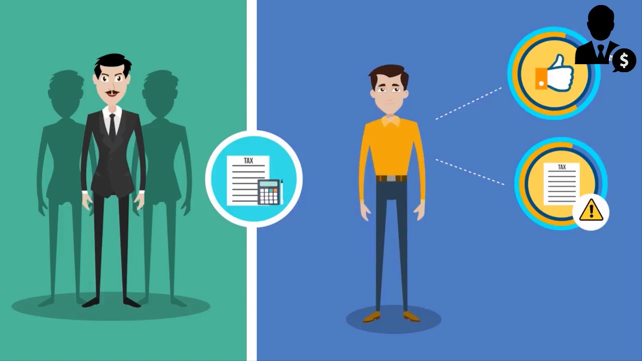 Public Accountant 2D Animated Promo Video
