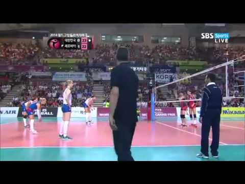 140803 World Grand Prix B: Serbia - Korea
