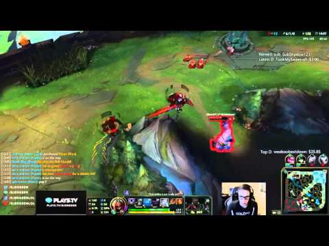 Sick outplay by Ekko on Bjergsen's stream