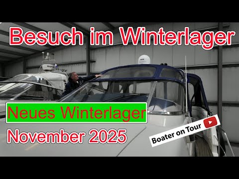 Besuch im Winterlager bei Vri-Jon in Ossenzijl und  im unserem Hafen De Klink