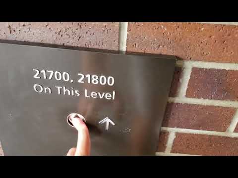 Schindler Haughton Traction Elevators @ Warner Center Parking Structure 4, Woodland Hills, CA