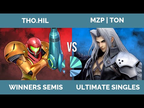 Haugasmash #48: SSBU Winners Semis – Tho.hil (Samus) vs MZP | Ton (Sephiroth)