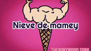 Nieve de mamey / Gloria Trevi (Lyrics)
