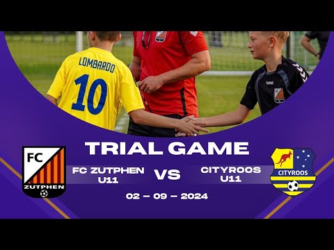 FC Zutphen U11 - Cityroos U11 | 02/09/2024