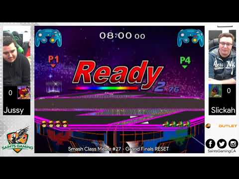 SCM27 - Jussy (Ice Climbers, Falcon, Ganondorf) vs. Slickah (Falco) - Grand Finals