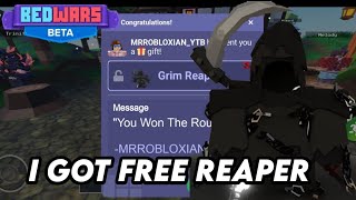 I GOT GRIM REAPER KIT FOR FREE!|Roblox Bedwars