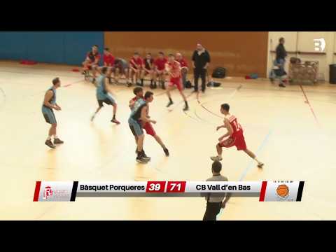 Clara derrota d'un Bàsquet Porqueres negat en atac (39-71)