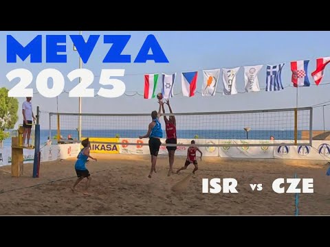 MEVZA 2025. Semi-Final №1. Men(U18). CZE - ISR.