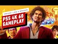 Yakuza: Like a Dragon - The First 14 Minutes of 4K 60 Gameplay on PlayStation 5