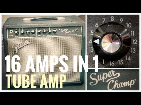 Fender Limited Edition: Super Champ X2 Tube Combo Surf Blue Mid-2010's - Rare Surf Blue Tolex Covering image 5
