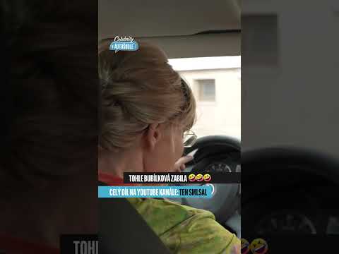 Zuzana Bubílková - úžasná to dáma mě v tomhle videu dostala :-) Z pořadu Celebrity v autoškole.