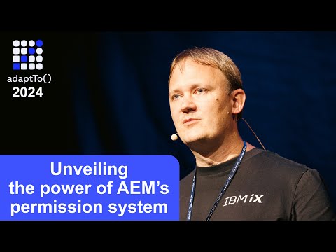 AECU @ adaptTo() 2018