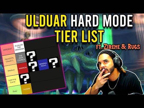 Ulduar Hard Mode Boss Tier List ft. Crix, Rugs & Zirene