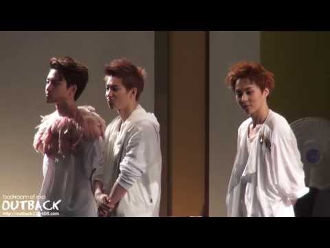 130613 EXO 용산팬사인회 - 준면아 햄버거 사줄까?ㅠㅠㅠ