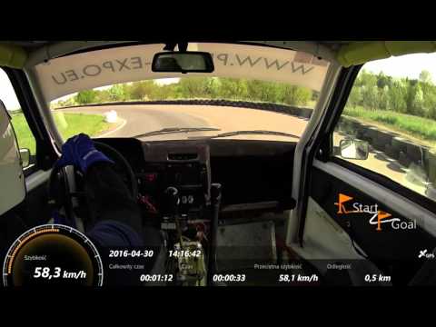 Polowanie na sarny - Onboard Fiat CC 135 - Power Stage Bednary