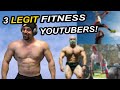 3 SUPER LEGIT Fitness YouTubers You NEED To Follow (NOT WHO YOU THINK!)