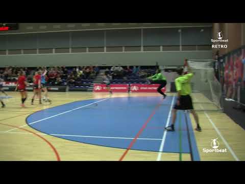 Retro2015 met de kwartfinale bvb tussen dhw en visé dameshandbal