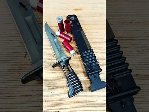 Can the knife shoot? Part 2 #shorts