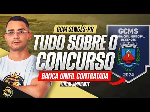 🚨 GCM SENGÉS-PR | TERMO DE REFERÊNCIA - BANCA UNIFIL CONTRATADA