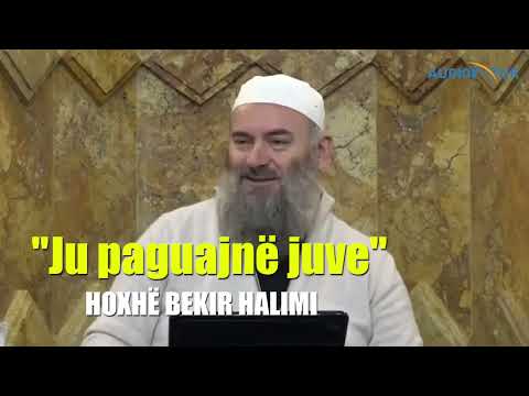 "Ju paguajnë juve" - Hoxhë Bekir Halimi