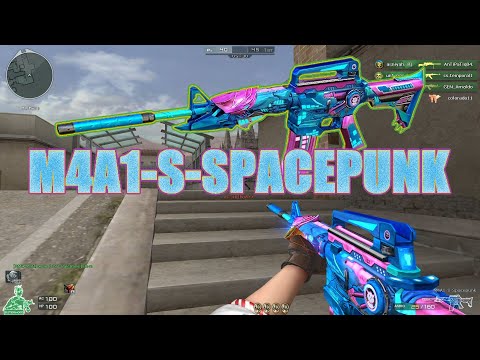 CROSSFIRE PHILIPPINES - BATTLE PASS WEAPON - M4A1-S-SPACEPUNK