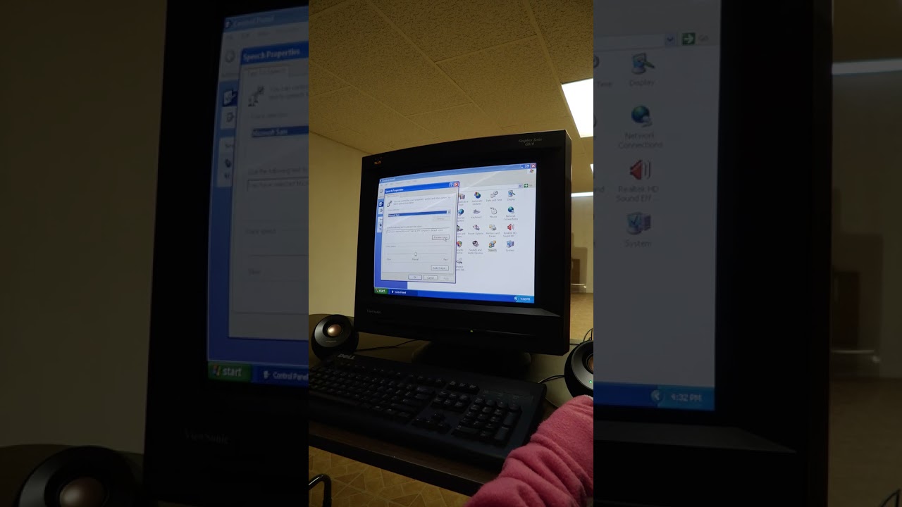 Microsoft Sam Text To Speech Voice of Windows XP Service Pack 3 in the BACKROOMS