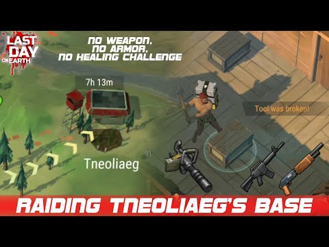 Raid Base Tneoliaeg | No C4, Average Loot (6/10) | Last Day On Earth: Survival
