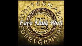 Whitesnake - Fare Thee Well
