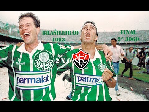 Palmeiras 2 x 0 Vitória - Campeonato Brasileiro 1993|2ª Final| - Gols
