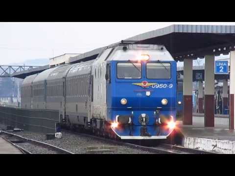 IR363 "Biharia" plecând din Oradea tras de GM950