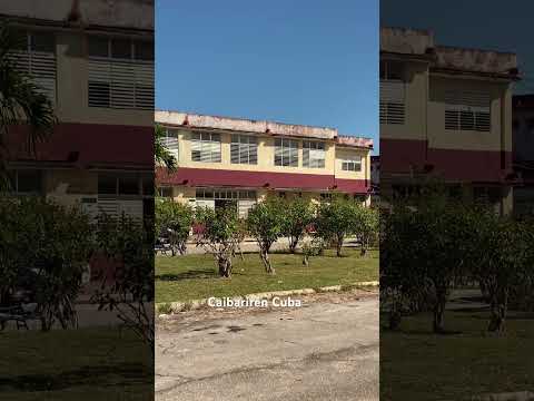 Policlínico de Caibarién Provincia de Villa Clara en Cuba.