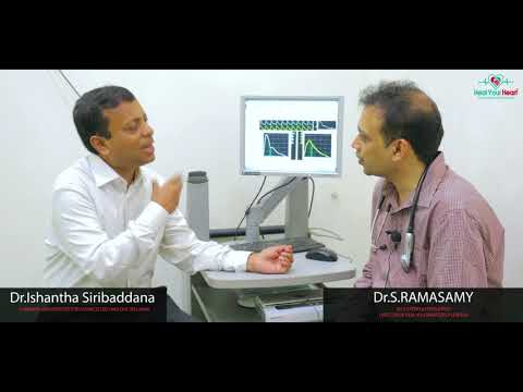 Central blood pressure (Sphygmocor) explained by Dr.S.Ramasamy