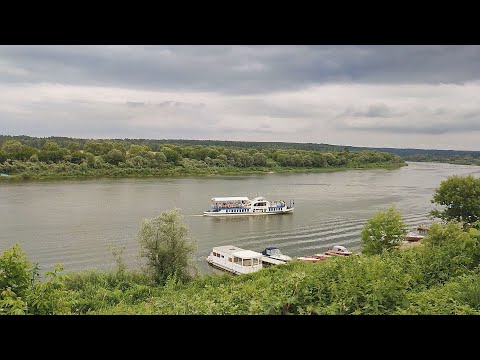 Таруса набережная. Елена Утенкова - выставка художницы в Галерее.