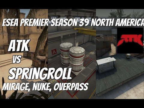 ATK vs Springroll Highlights /  at ESEA Premier Season 39 North America