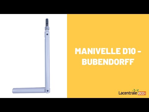 Manivelle D10 - Bubendorff