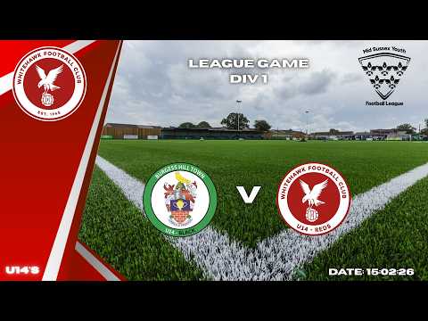 Burgess Hill - Black v Whitehawk FC - Red | U14 | Mid Sussex Div One