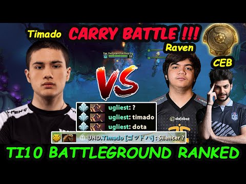 Fnatic Raven vs UND Timado  - Ti10 Carry Battle Bucharest Ranked Dota 2 pro Gameplay