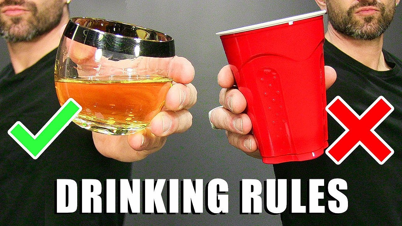 7 Drinking Rules ALL Men Should Follow! (How to Drink Like a MAN)
