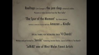 'The Spur of the Moment' Book preview featuring 'Jonski' with '4 CHORDS'