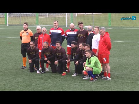 Mecz piłki nożnej z udziałem zespołu "Pectus"